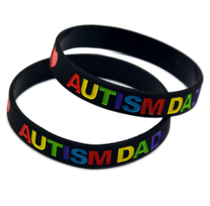 Браслет резиновый autism dad купить в минске